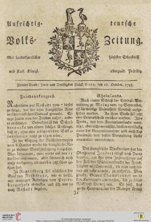 Zweiter Band. Zwey und Dreißigstes Stück