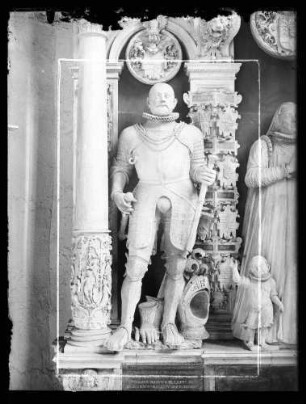 Detail vom Ebersteinschen Epitaph: Graf Michael III. von Wertheim