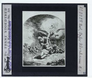 Bol, Opfer Abrahams (Druckgraphik Hollst. III.15.1)