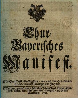 Chur-Bayerisches Manifest