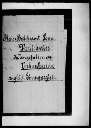 Einnahmebuch angefallener Verkaufserlöse