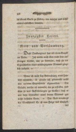 Zwanzigstes Capitel. Neid und Verläumdung