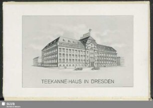 Teekanne-Haus in Dresden