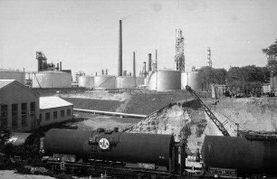 Hemmingstedt Braaken: DEA Erdölraffinerie, Gesamtblick