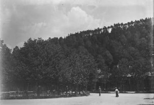 Parkanlage mit Ausflugsgaststätte