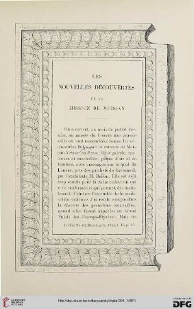 3. Pér. 35.1906: Les nouvelles découvertes de la mission de Morgan