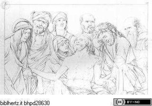 Reale Galleria di Firenze illustrata. 1. Quadri di Storia, Band 1., Pieta mit verschiedenen Heiligen (Taf. 28 aus "Reale Galleria di Firenze illustrata." Serie I. Quadri di storia. Vol. I. Firenze 1817)