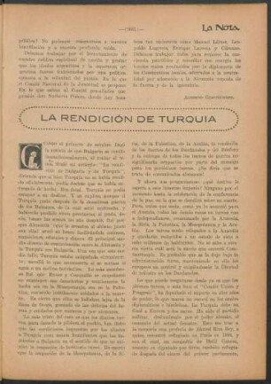 La rendición de Turquia