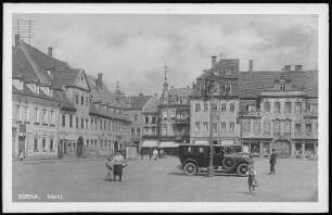 Borna. Markt
