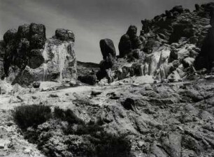 Serra da Estrela, typische Felsformation um den Torre