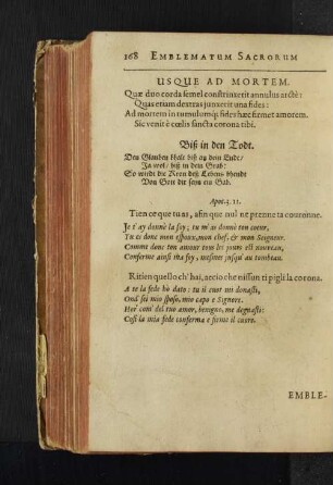 Usque Ad Mortem.