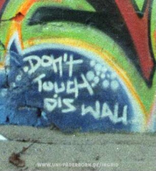 Don't TouCH DiS WALL
