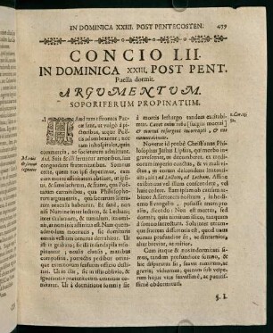 479-486, Concio LII. in dominica XXIII. post pentecosten