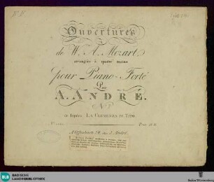 7: No. 7 de l'opéra: La Clemenza di Tito