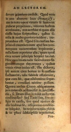 C. Cornelii Taciti Opera Quae Exstant
