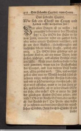 Das siebende Capitel.