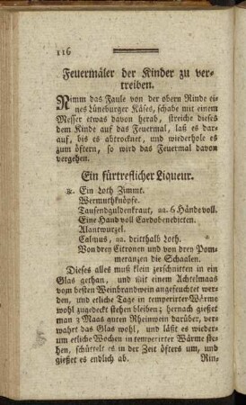 Ein fürtreflicher Liqueur