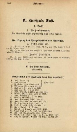 IX. Kreissynode Soest