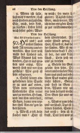 Von der Erlösung.