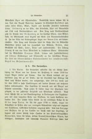 6. Die Karpathen
