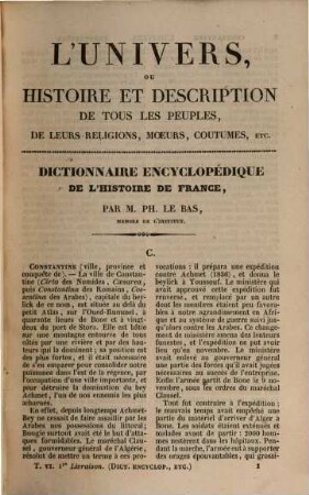 France : dictionnaire encyclopédique. 6