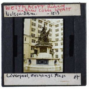 Liverpool, Westmacott, Wyatt, Denkmal des Horatio Nelson