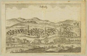 Stadtansicht von Oelsnitz im Vogtland