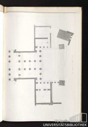 Liefg. VIII. Pl. VII. Die Propyläen zu Athen. Pl. II. [Grundriss.]