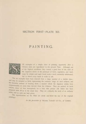 Plate XII. Painting