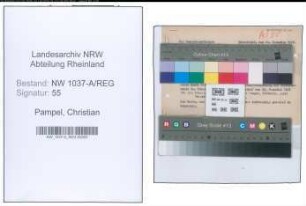 Entnazifizierung Christian Pampel , geb. 00.00.0000 (Ingenieur)