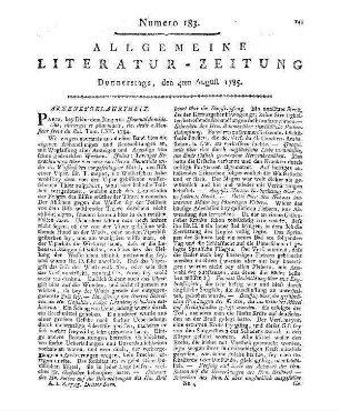 Journal de médecine, chirurgie, pharmacie. T. 62. Paris: Didot 1784