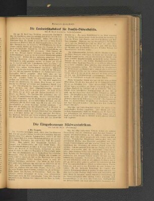 Die Eingeborenen Südwestafrikas.