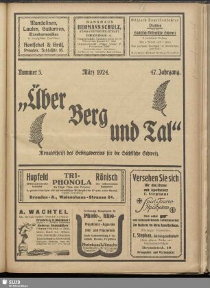Nummer 3, März 1924