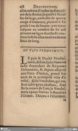 Du Pais Vendosmois