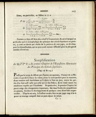 Simplification