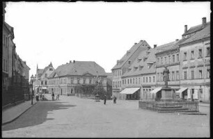 Hainichen. Marktplatz