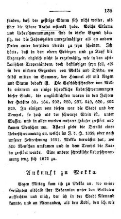 Ankunft zu Mekka.