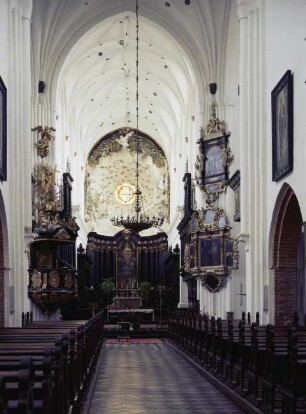 Katholische Kirche der Heiligen Dreifaltigkeit, Sankt Marien und Sankt Bernhard, Danzig, Oliva , Polen