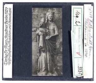 Halberstadt, Dom: Madonna, um 1270 (Stoedtner-Nr. 13189)