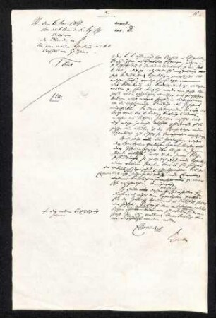 Handschriftliches Schreiben