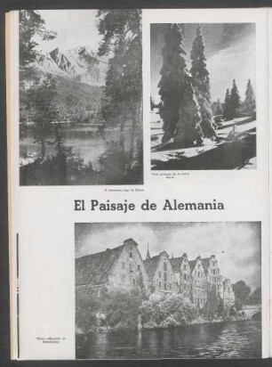 El paisaje de Alemania