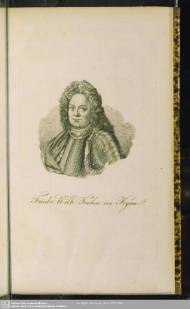 Friedr. Wilh. Freiherr von Kyau