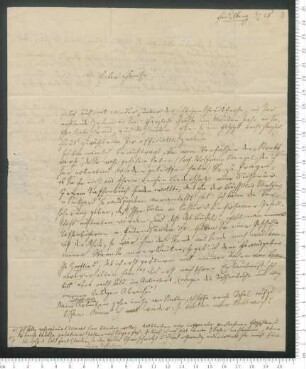 Brief von Hans F. Massmann an Adelbert von Chamisso