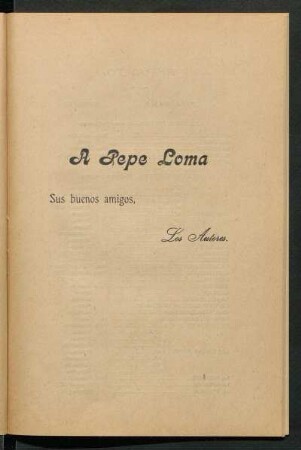 [Dedicatoria] A Pepe Loma
