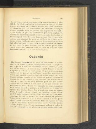 Océanie
