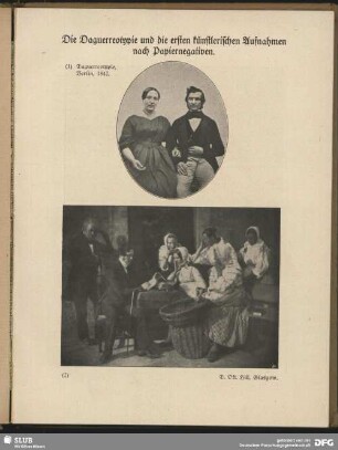 Daguerreotypie, Berlin, 1842