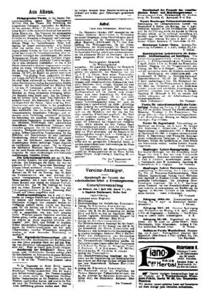 Aufruf : 3. Beilage zu Nr. 14 der Pädagogischen Reform