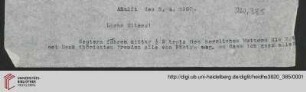 Heid. Hs. 3820,385: Brief Emil Lasks an seine Eltern