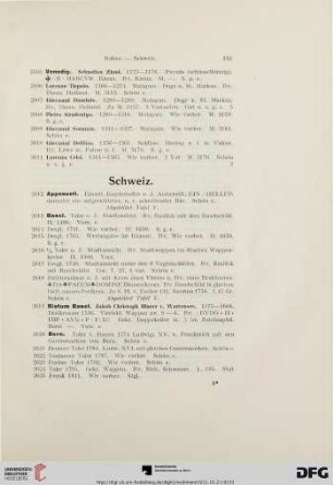 Schweiz (Nr. 2612-2667)