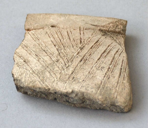 Fragment of a clay vessel